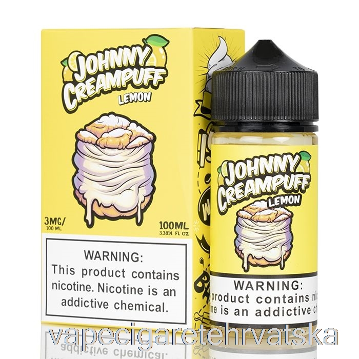 Vape Cigarete Limun - Johnny Krem ​​puff - 100ml 3mg